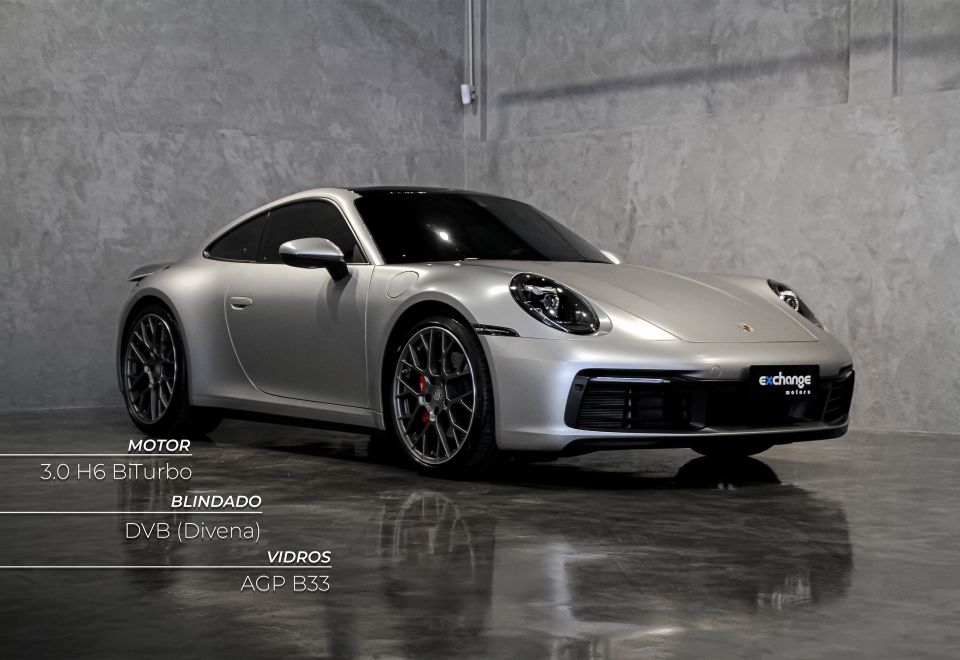 Porsche 911 Carrera S 2021 Prata GT