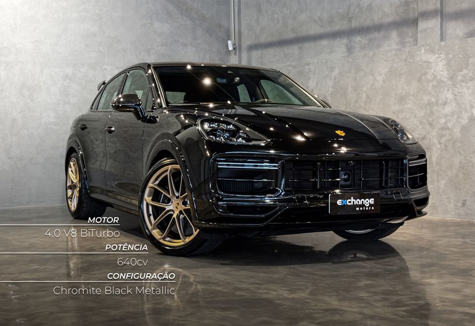 Porsche Cayenne Turbo GT 2023 Chromite Black Metallic