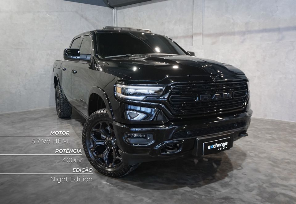 RAM RAM 1500 Limited Night Edition HEMI 5.7 2024 Diamond Black Crystal Pearl